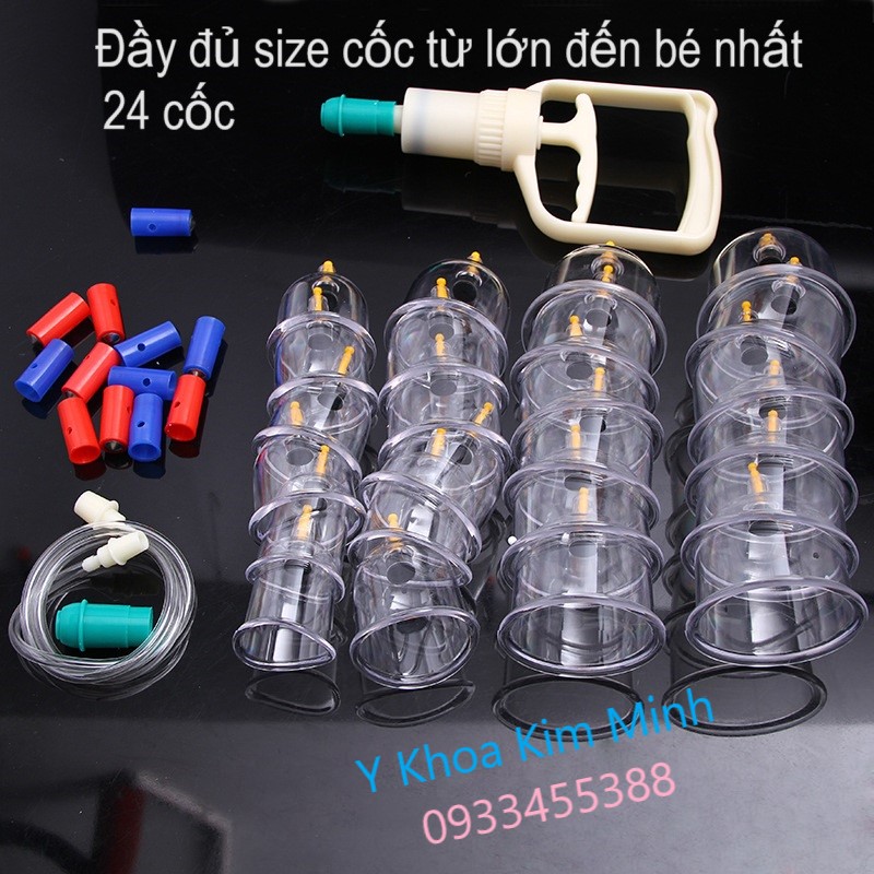 Giác hơi 24 set hộp giấy