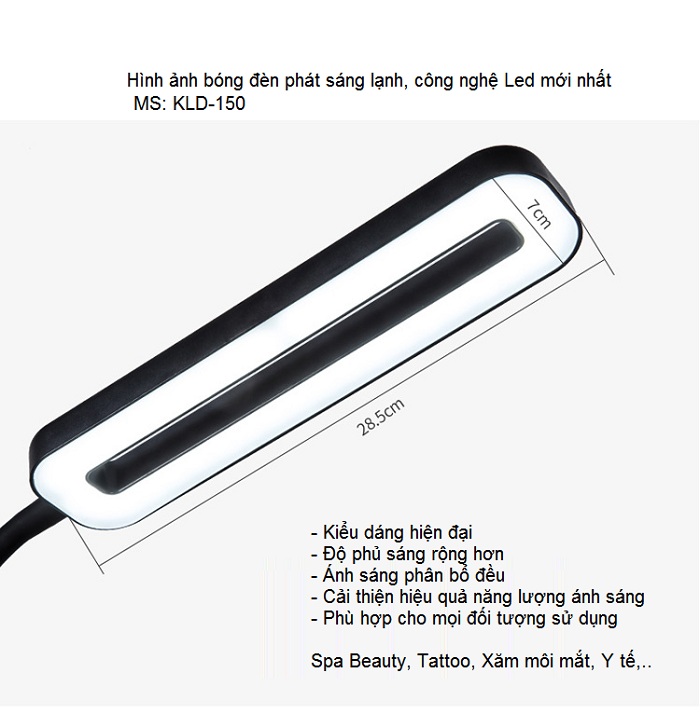 Hình ảnh thực tế bóng đèn Led KLD-150 bán tại Y Khoa Kim Minh