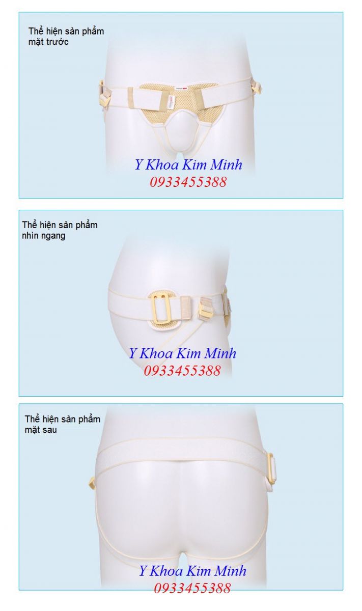 Hình ảnh thực tế đai hỗ trợ người thoát vị bẹn - Y khoa Kim Minh 0933455388