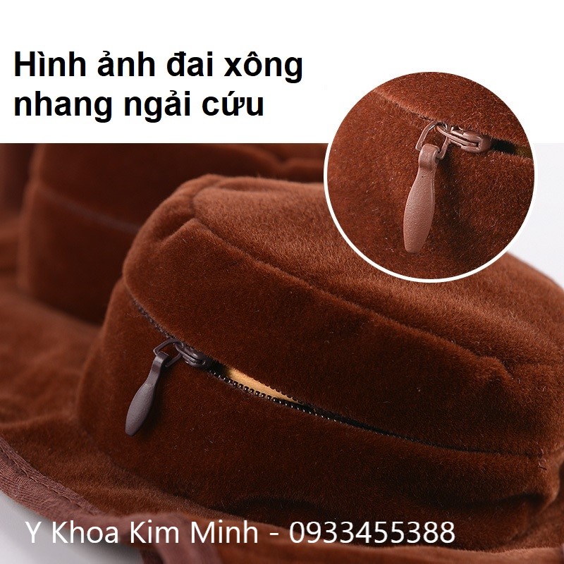 Hình ảnh đai xông nhang ngải cứu 3 bầu