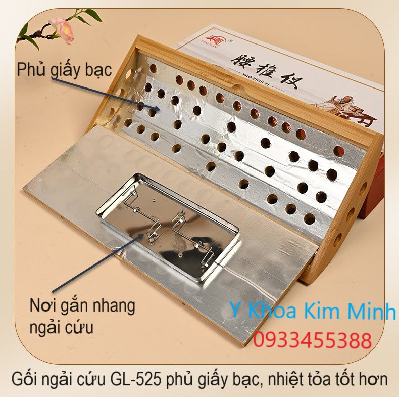 Hình ảnh gối xông nhang ngải cứu cao cấp