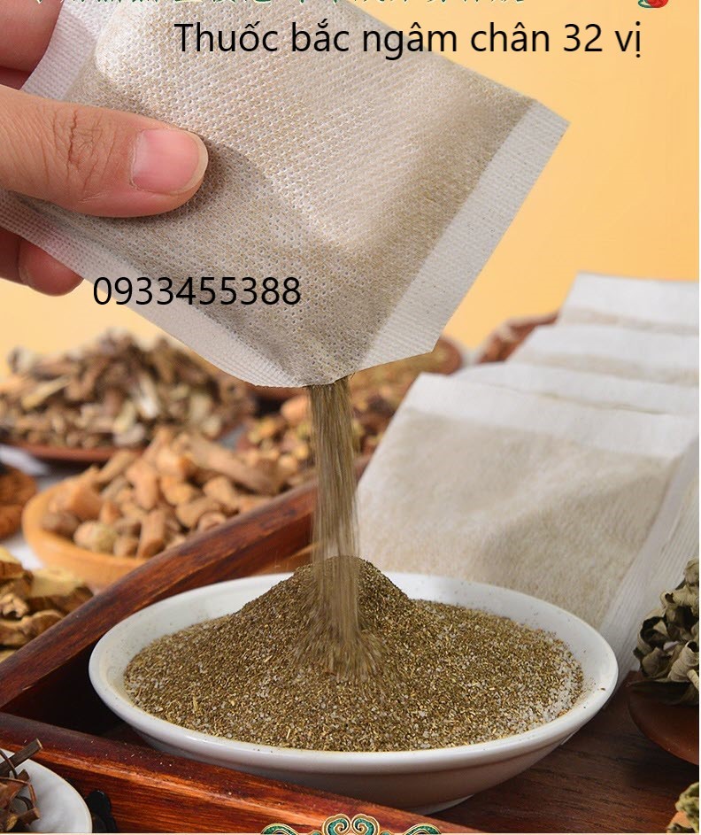 Gói thuốc bắc thảo dược ngâm chân 32 vị