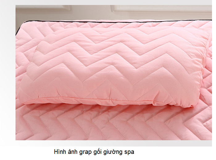 Hình ảnh grap gối giường massage spa - Y khoa Kim Minh