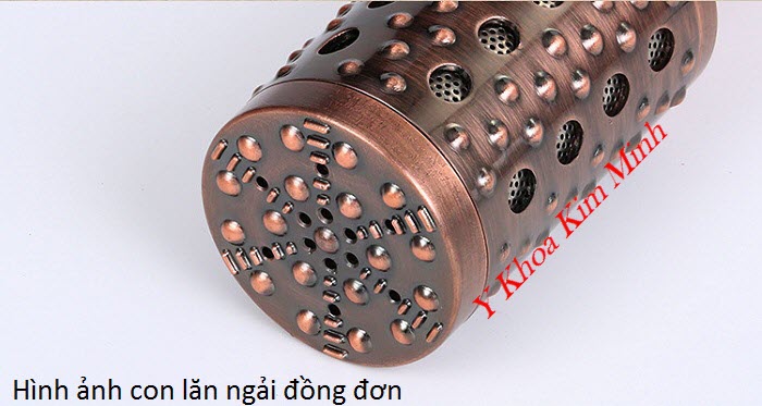 Sau khi đốt ngải cứu, lắp và tạo con lăn ngải đồng đơn - Y Khoa Kim Minh Hình ảnh bầu con lăn ngải đồng đơn - Y khoa Kim Minh