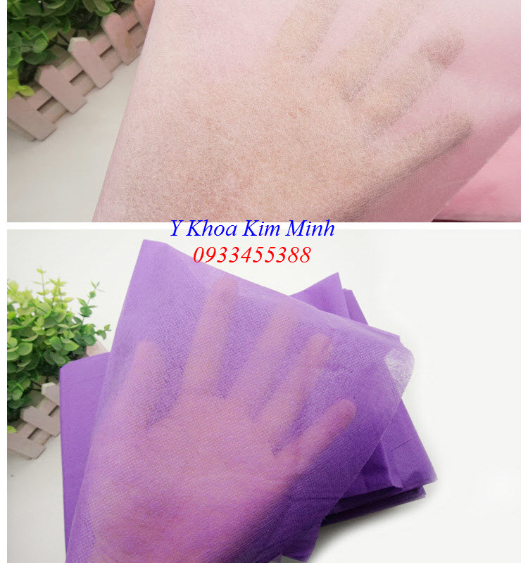 Vải lót dùng 1 lần cho giường massage, bàn khám sản - Y khoa Kim Minh 093345588