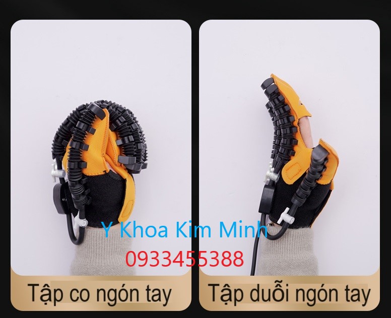 Hướng dẫn cách tập co duỗi bàn tay ngón tay bằng robot R933