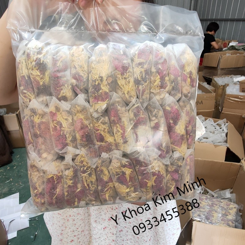 Hình ảnh thực tế túi thuốc bắc ngâm chân