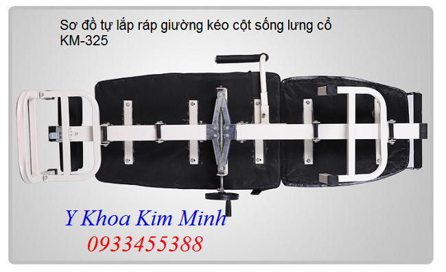 Cách lắp ráp giường kéo cột sống KM-325 - Y Khoa Kim Minh Hướng dẫn cách lắp ráp giường kéo cột sống KM-325 - Y Khoa Kim Minh