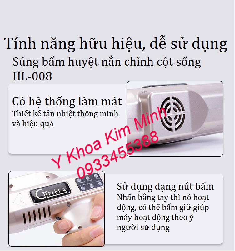 Hướng dẫn sử dụng máy massage huyêt đạo HL-008