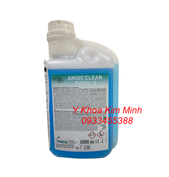Hướng dẫn sử dụng dung dịch ngâm dụng cụ y tế Anios Clean Excel D