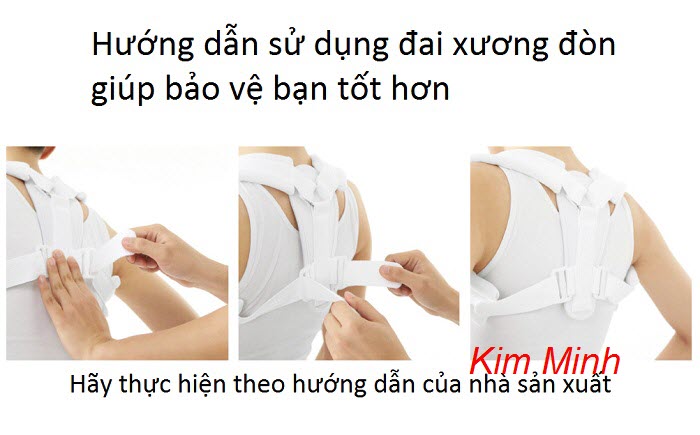 Hướng dẫn cách sử dụng đai xương đòn, đai chống gù lưng Dr Med Dr-126-1