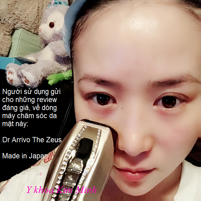 Các hướng dẫn sử dụng máy Dr Arrivo The Zeus Nhật Bản - Y khoa Kim Minh