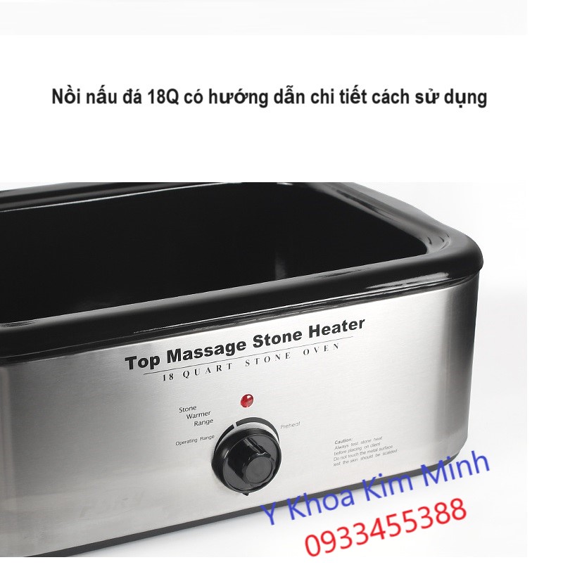Hướng dẫn sử dụng nồi nấu đá 18Q