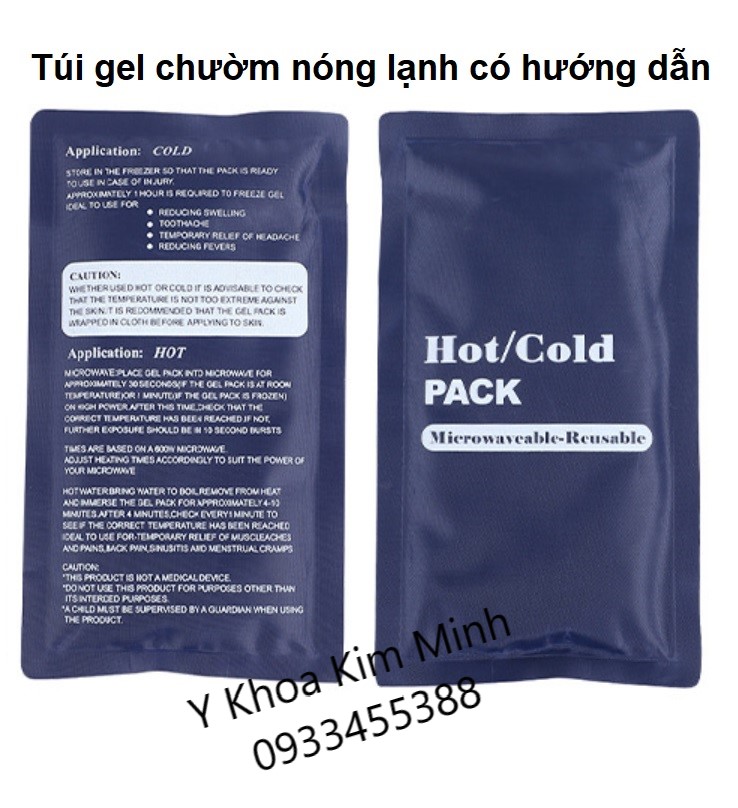 Hướng dẫn sử dụng túi gel chườm nóng lạnh Hot / Cold Pack