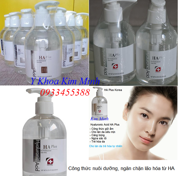 HA Plus, huyết thanh ngăn chặn lão hóa làn da hiệu quả - Y Khoa Kim Minh Hyaluronic Acid HA Plus Hàn Quốc, serum không thể thiếu cho phụ nữ bị lão hóa làn da - Y Khoa Kim Minh