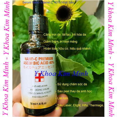 Huyet thanh Vitamin nano C nhap khau Nhat Ban - Y khoa Kim Minh