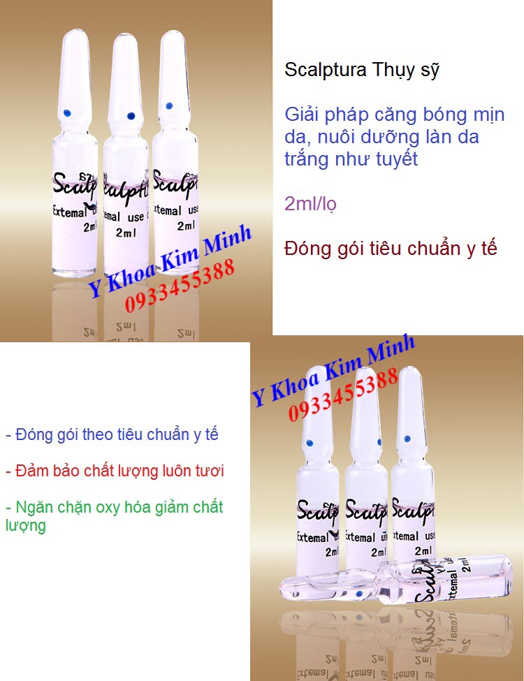 Huyết thanh nuôi dưỡng da trắng như tuyết Scalptura Thụy Sỹ - Y Khoa Kim Minh 0933455388