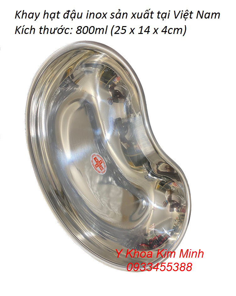 Khay hạt đậu inox và thiết bị y tế inox bán giá sỉ tại Y khoa Kim Minh