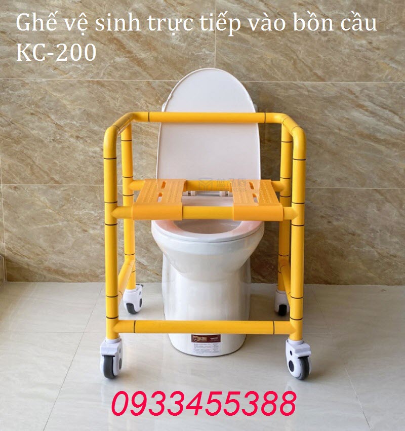 Ghế ngồi đi vệ sinh trực tiếp dùng cho người già người bệnh