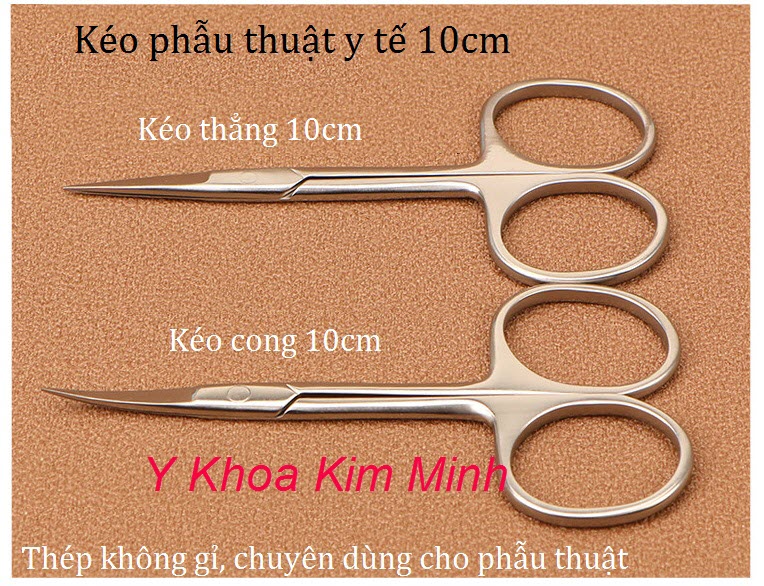 Kéo phẫu thuật y tế, kéo phẫu thuật mắt dùng cho thẩm mỹ