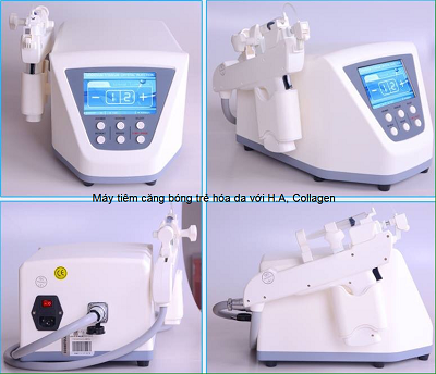 Kệ đẩy máy tiên HA Mesogun Filler - Y khoa Kim Minh Kệ đẩy máy tiêm HA Mesogun Filling - Y Khoa Kim Minh 0933455388