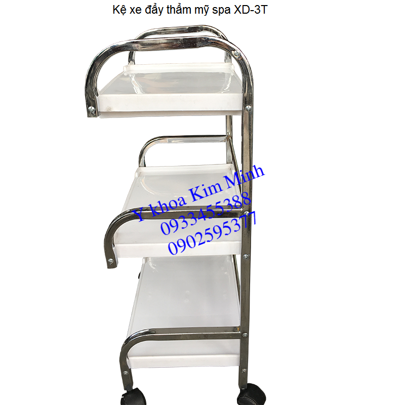 Kệ xe đẩy y tế 3 tầng Y Khoa Kim Minh