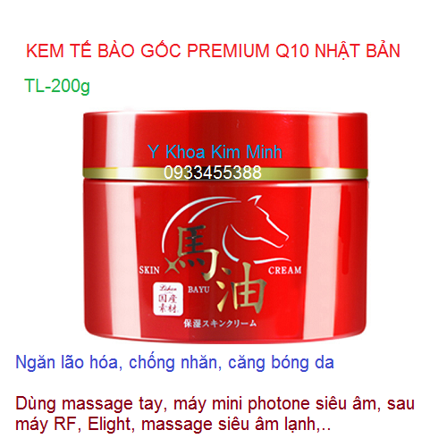 Kem tế bào gốc Q10 Premium chuyên dùng dưỡng da lão hóa chảy sệ Nhật Bản - Y Khoa Kim Minh