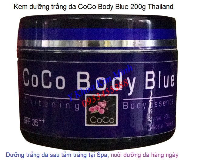 Bán kem dưỡng trắng da CoCo Body Blue sang liệu trình tắm trắng toàn thân tại Tp Hồ Chí Minh - Y khoa Kim Minh 0933455388