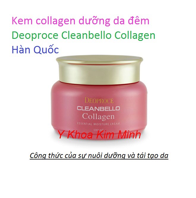 Kem collagen dưỡng da đêm của Hàn Quốc