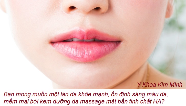 Lam cach nao duong trang da nhanh, hay su dung kem massage mat HA Thai Lan Y Khoa Kim Minh