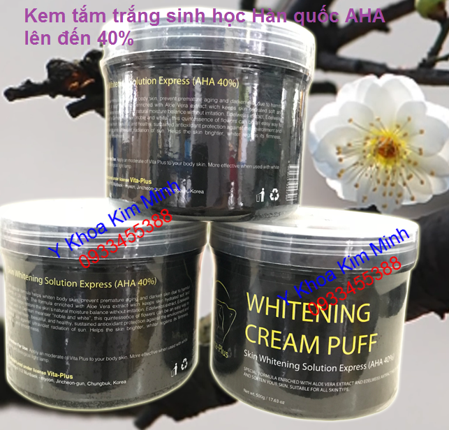 Kem phun trang sinh hoc AHA Han Quoc ban tai tp hochiminh Y Khoa Kim Minh 0933455388