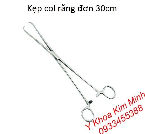 Kẹp col răng đơn dài 30 cm Parkistan bán tại Y Khoa Kim Minh