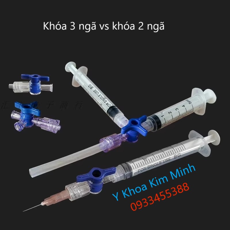 Khóa 3 ngã pha thuốc, khóa 2 ngã pha trộn mỹ phẩm