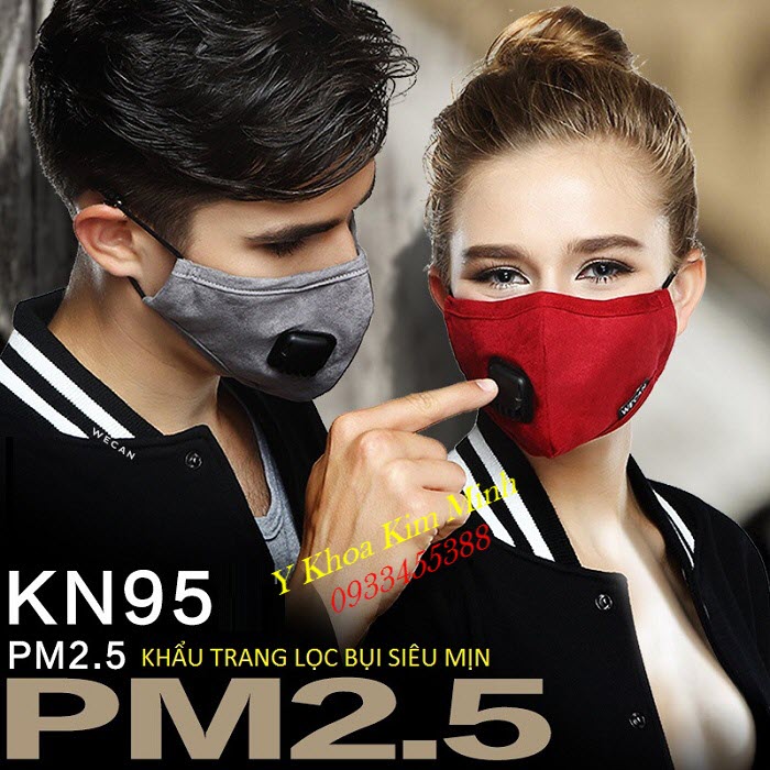 Khau trang co bo loc bui sieu min PN-95 PM2.5 ban gia si tai Tp Ho Chi Minh - Y Khoa Kim Minh