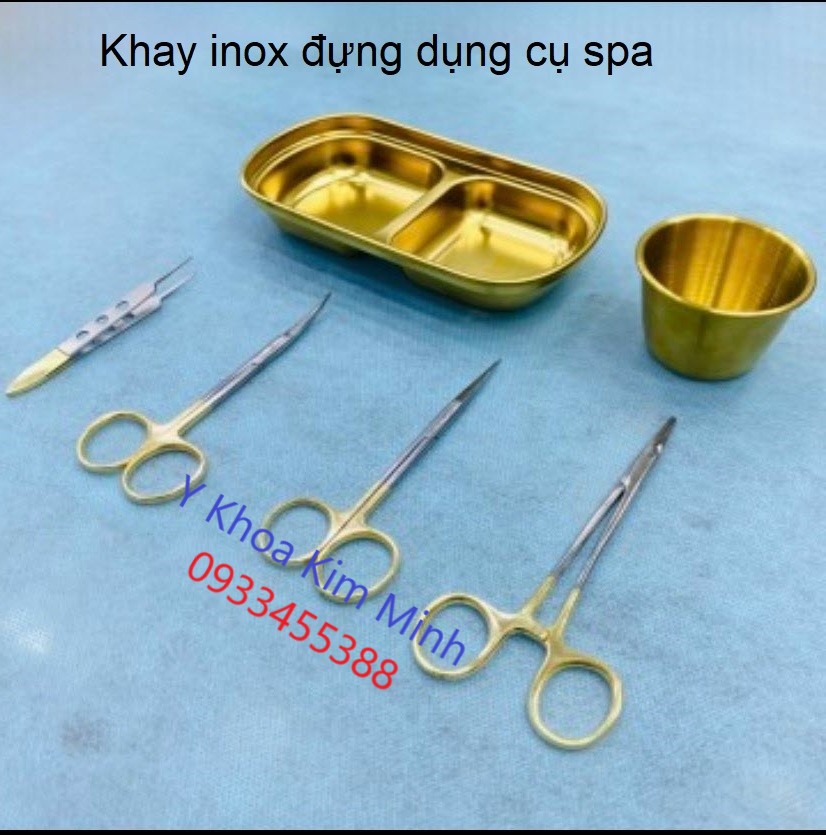 Khay đựng dụng cụ spa bán ở Y khoa Kim Minh