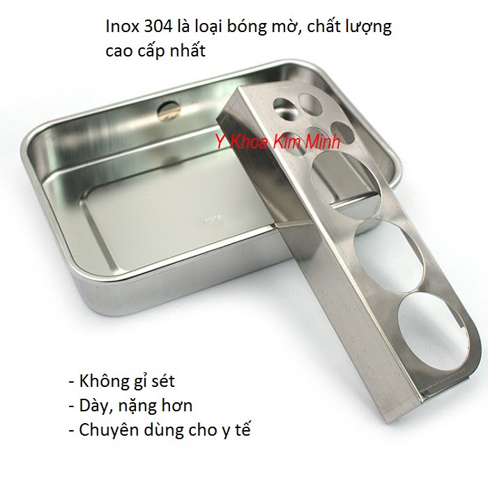 Y khoa Kim Minh cung cấp các loại khay inox, chén chậu inox dùng trong y tế - Y khoa Kim Minh