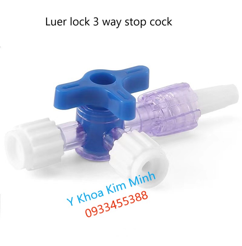 Khóa ba ngã dùng trong y tế bệnh viện pha trộn thuốc, vaccine, insulin, kháng sinh