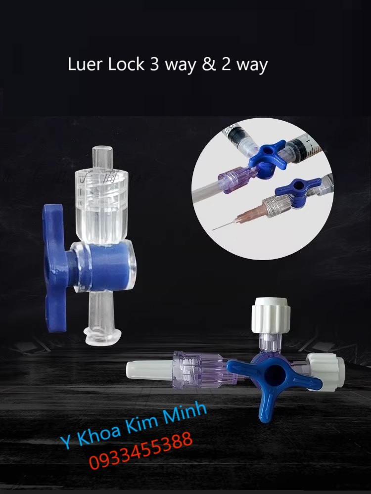 Khóa 3 ngã pha trộn thuốc