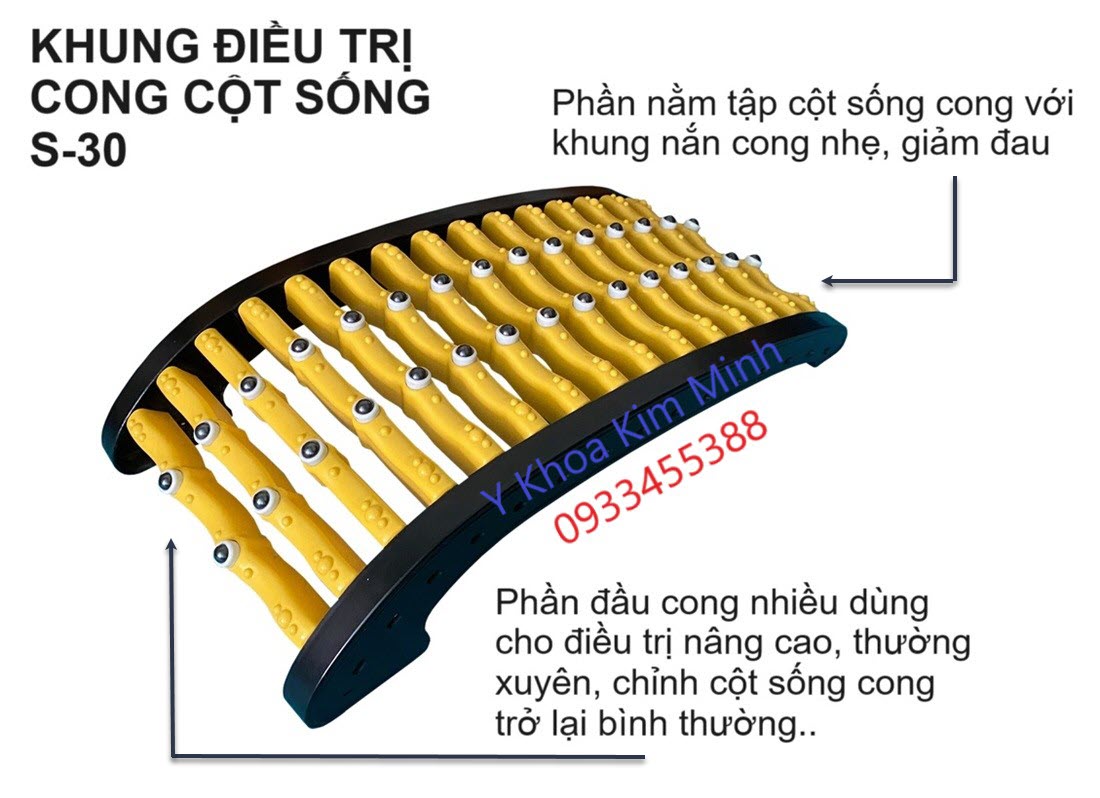 Khung điều trị bệnh cong cột sống S-30 bán ở Tp.HCM