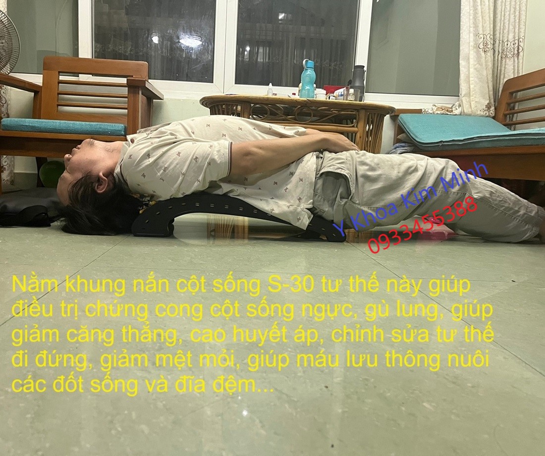 Khung nằm điều trị gù lưng cho trẻ em S-30