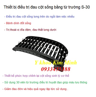 Khung nắn chỉnh chữa trị đau cột sống lưng cổ chất lượng S-30 - Y khoa Kim Minh