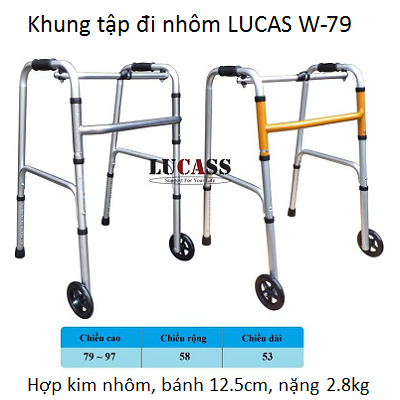 Khung tap di W-79 LUCAS bán tại Y khoa Kim Minh