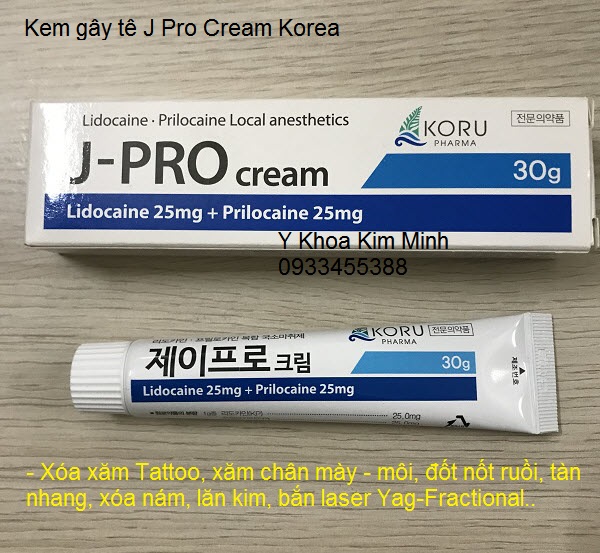Kem u gay te Han Quoc mua tai Kim Minh tp hochiminh J Pro Cream Korea