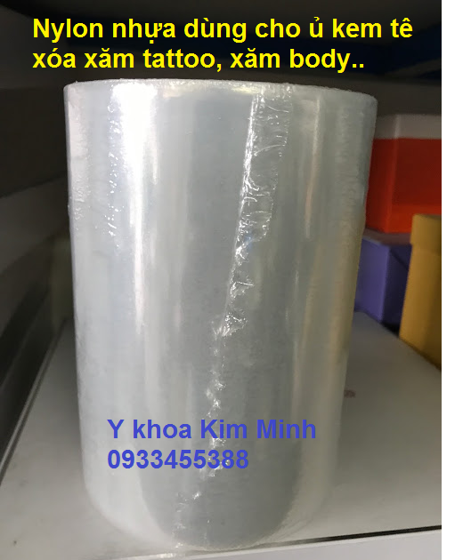 Nylon u kem te dung cho xoa xam tattoo, xam hinh nghe thuat, u kem tam trang