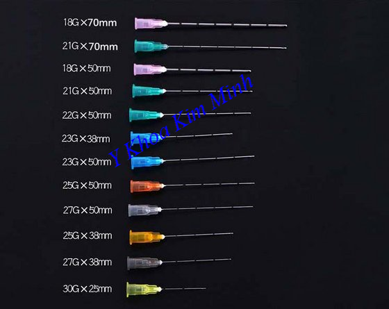 Kim Cannula Han Quoc dung de tiem filler botox mo tu than chinh hinh phau thuat tham my - Y Khoa Kim Minh