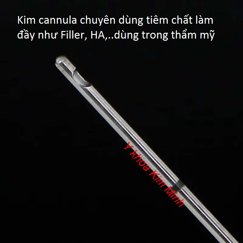 Tiem chat lam day, filler, HA bang kim cannula - Y Khoa Kim Minh