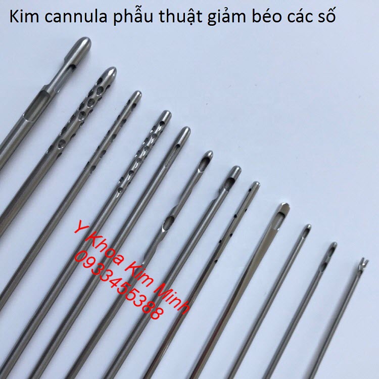 Bộ kim hút mỡ phẫu thuật thẩm mỹ - Y khoa Kim Minh