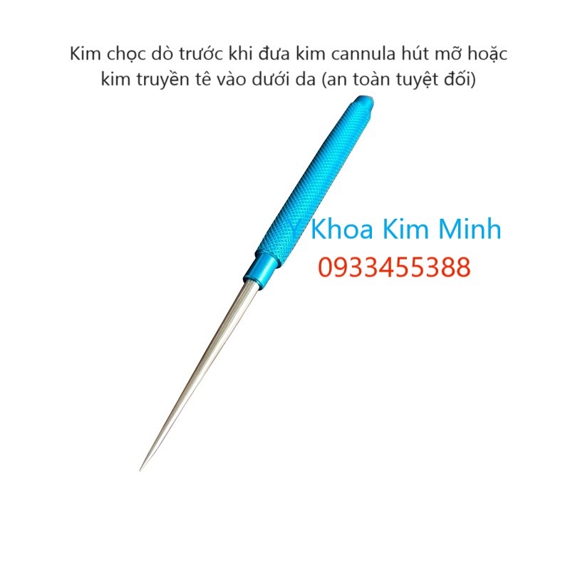 Kim chọc dò mổ lỗ dưới da, kim chọc dò màng bụng