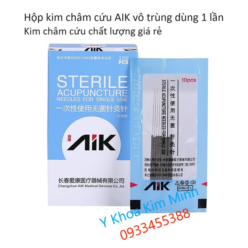 Kim châm cứu AIK giá rẻ bán ở Tp.HCM