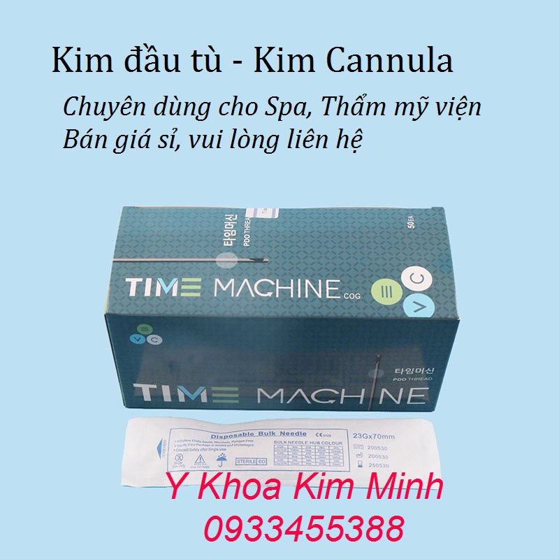 KIm đầu tù Cannula Time Machine bán tại Tp.HCM